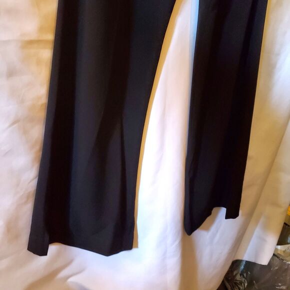 The Limited Stretch Black Dress Pants Womens Size 14 Wide Leg Bootcut - Picture 3 of 6